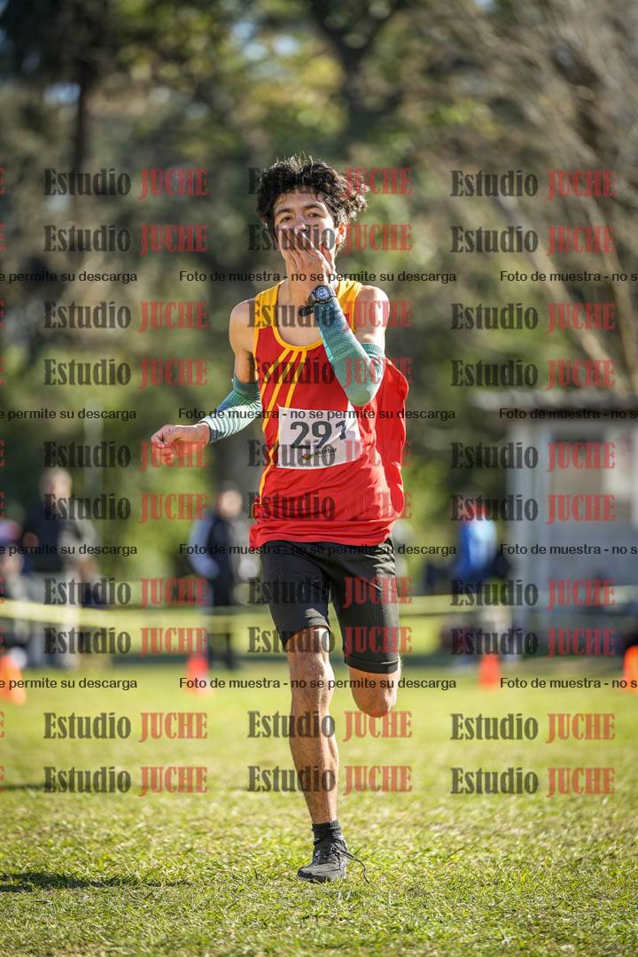 Fotos de la llegada del cross de 3000 m