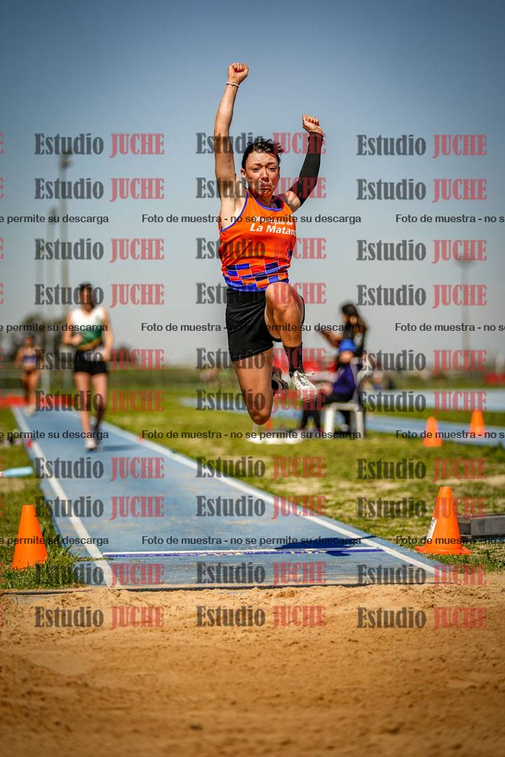 Fotos del salto en largo de mujeres - heptatlón 5