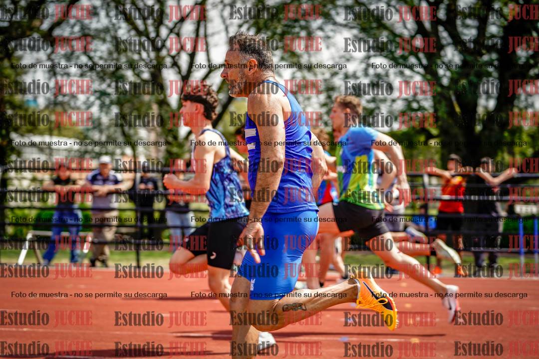Fotos de los 100 m de varones
