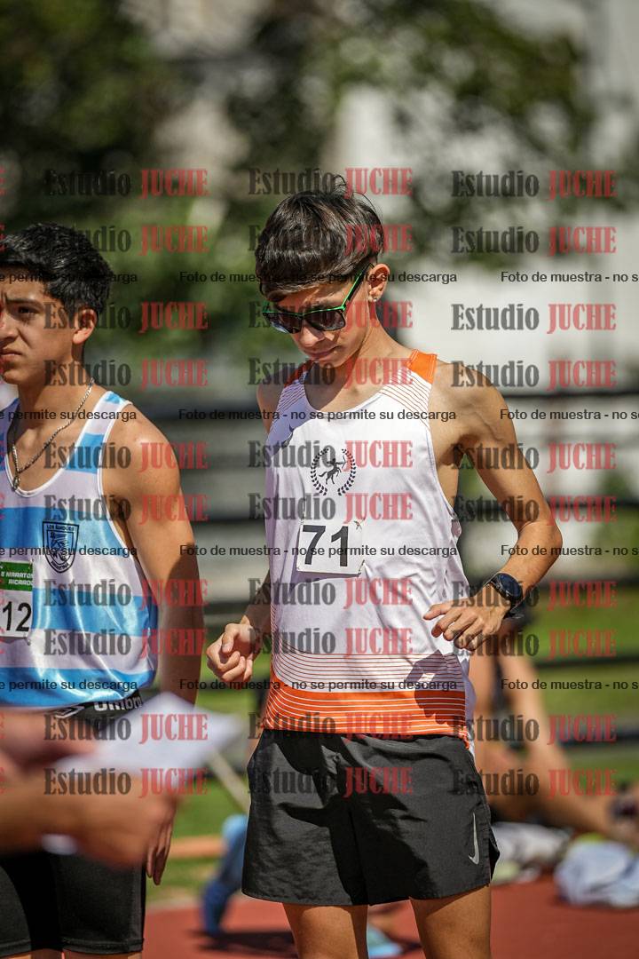 Fotos de los 1500 m llanos de varones