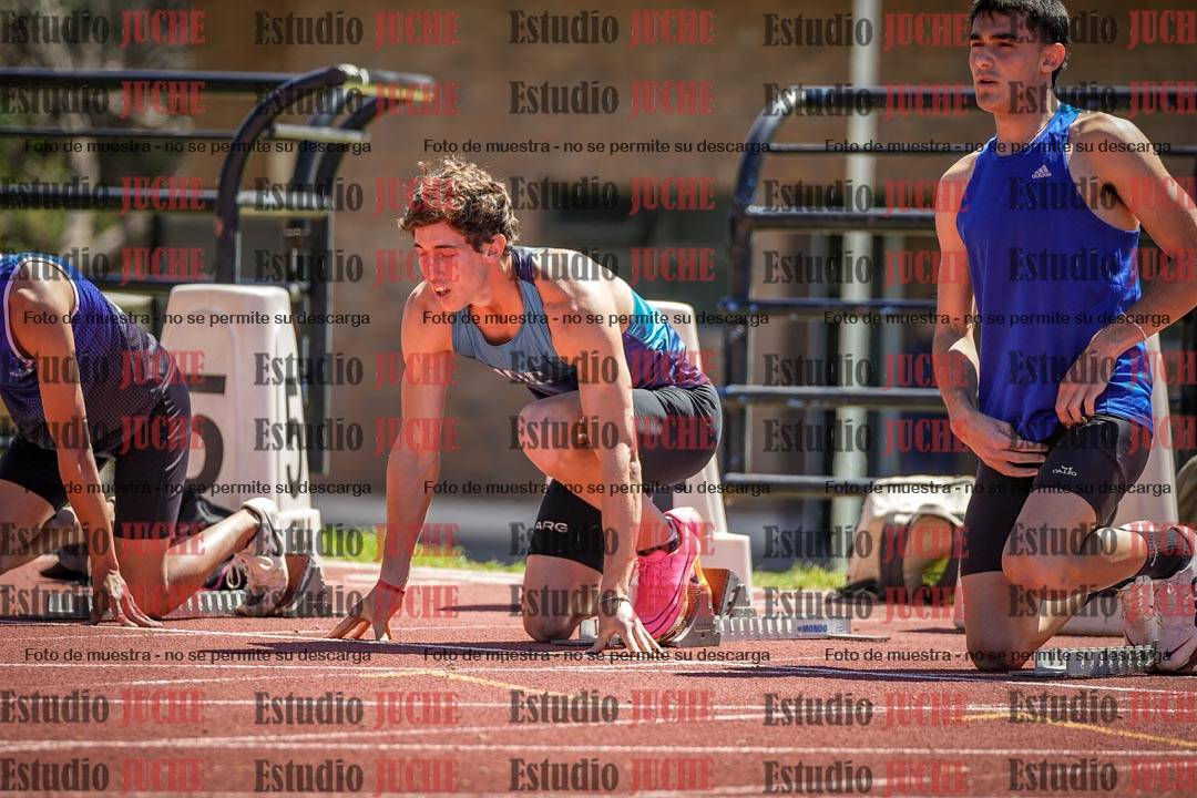 Fotos de los 110 m con vallas de varones