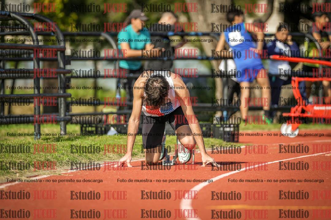 Fotos de los 200 m llanos de varones