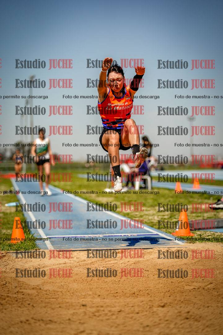 Fotos del salto en largo de mujeres - heptatlón 5