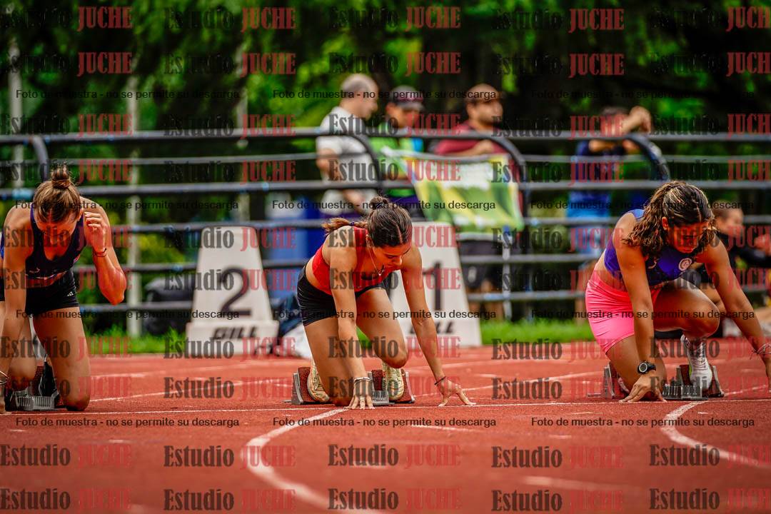 Fotos de los 100 m llanos de mujeres