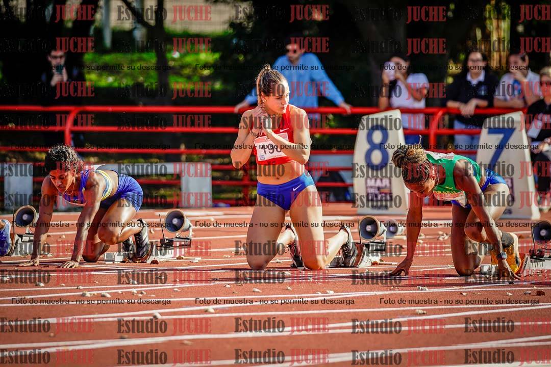 Fotos de los 100 m de mujeres - FINAL