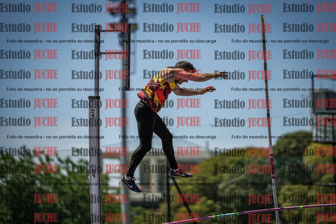 Fotos del salto con garrocha de mujeres y varones