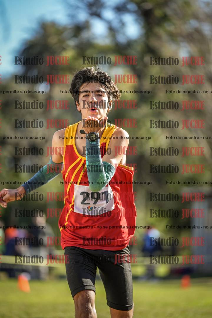 Fotos de la llegada del cross de 3000 m