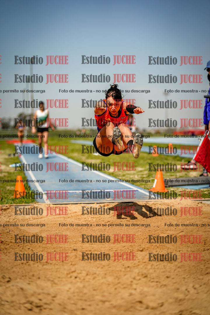 Fotos del salto en largo de mujeres - heptatlón 5