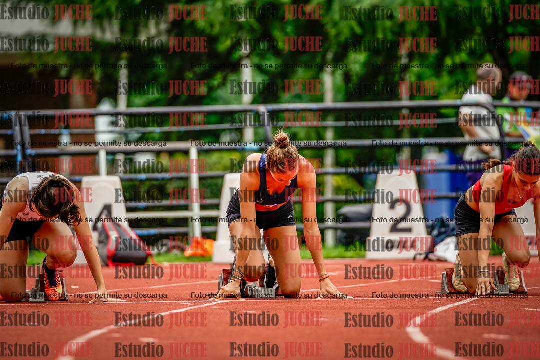 Fotos de los 100 m llanos de mujeres