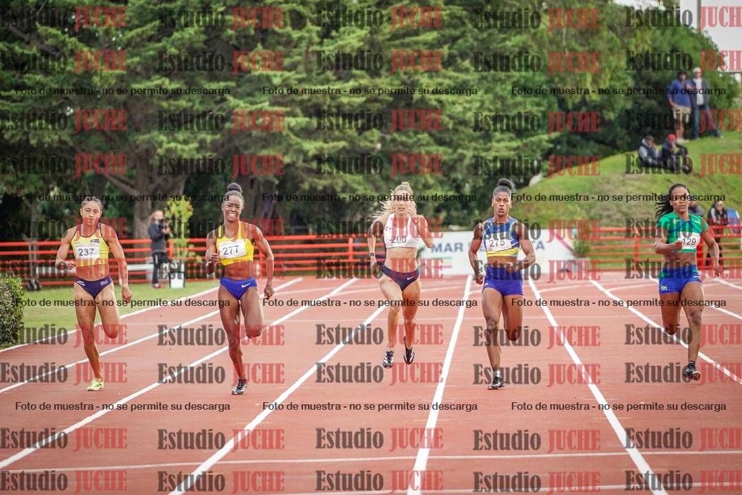 Fotos de los 200 m llanos de mujeres - FINAL