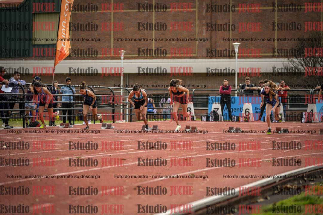 Fotos de los 100 m llanos de mujeres