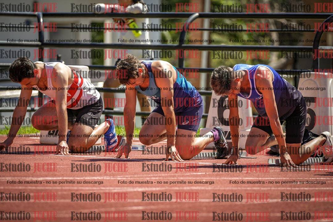 Fotos de los 110 m con vallas de varones