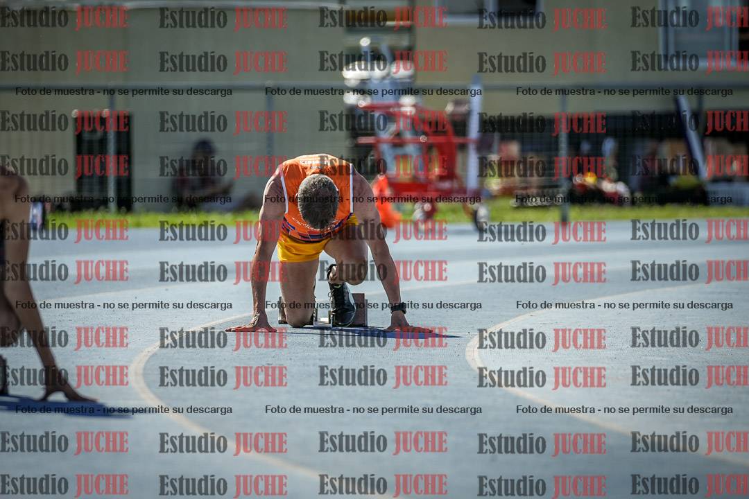 Fotos de los 400 m llanos de varones