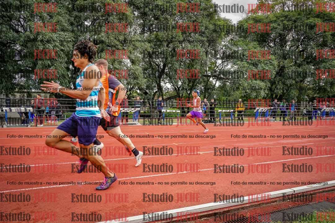 Fotos de los 100 m llanos de varones