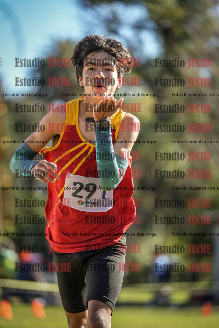 Fotos de la llegada del cross de 3000 m