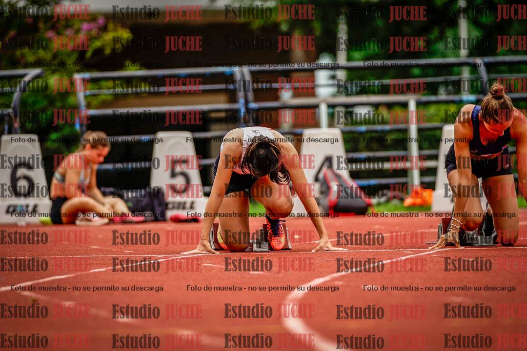 Fotos de los 100 m llanos de mujeres