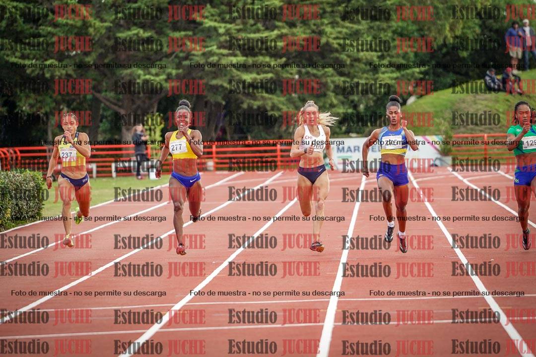 Fotos de los 200 m llanos de mujeres - FINAL