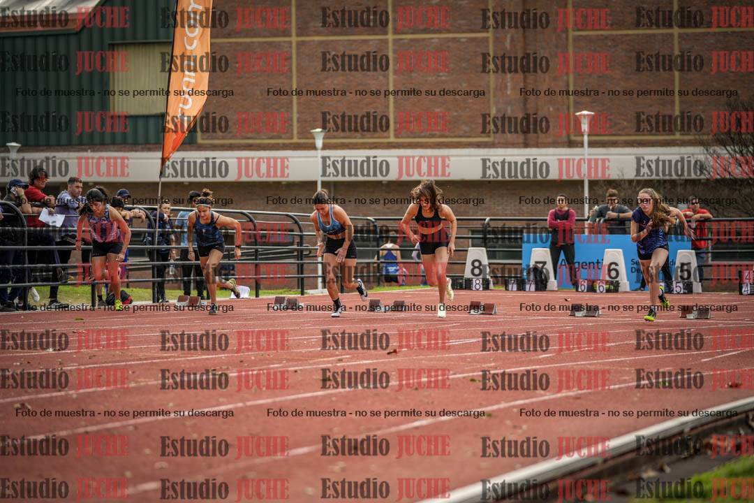 Fotos de los 100 m llanos de mujeres