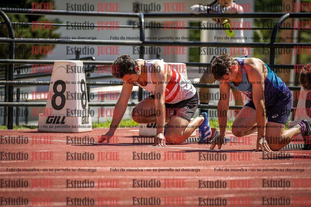 Fotos de los 110 m con vallas de varones