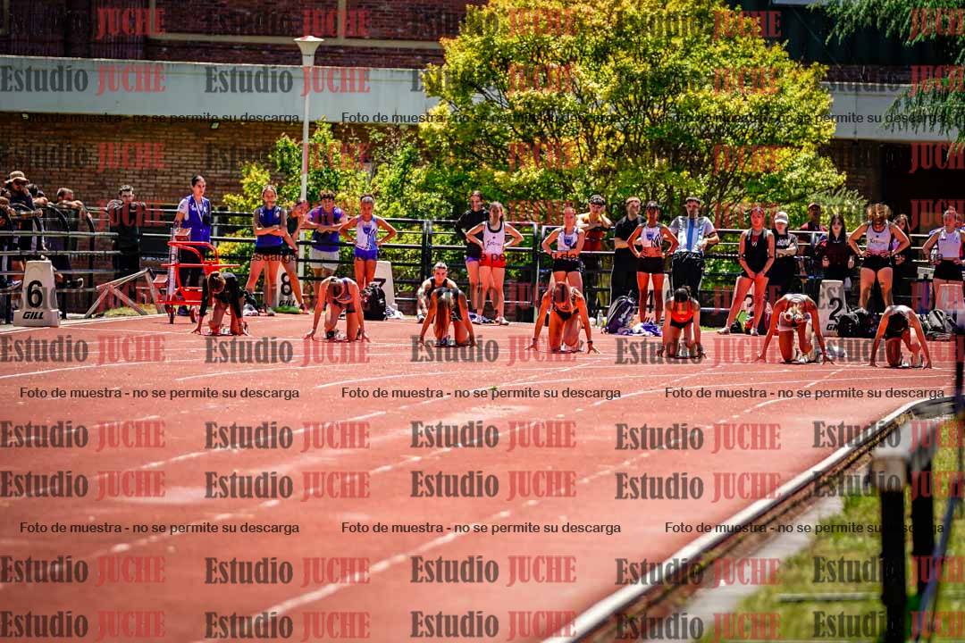 Fotos de los 100 m llanos de mujeres