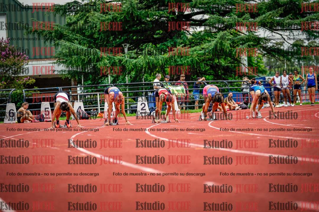 Fotos de los 100 m llanos de mujeres