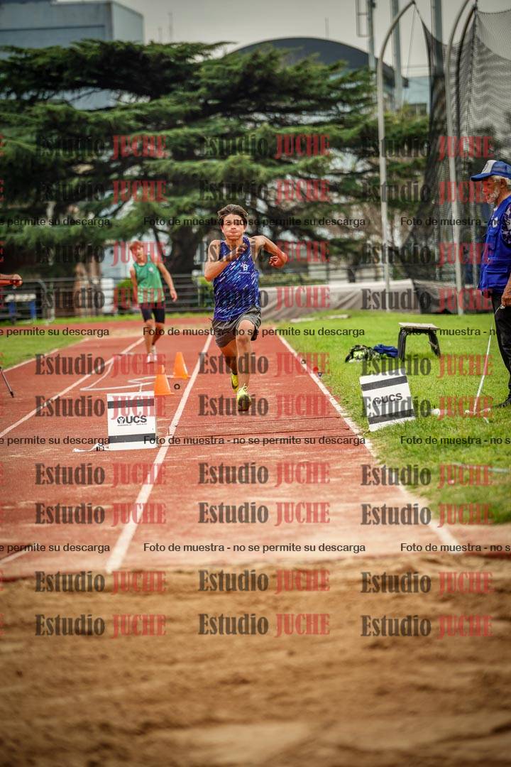Fotos del salto triple de varones