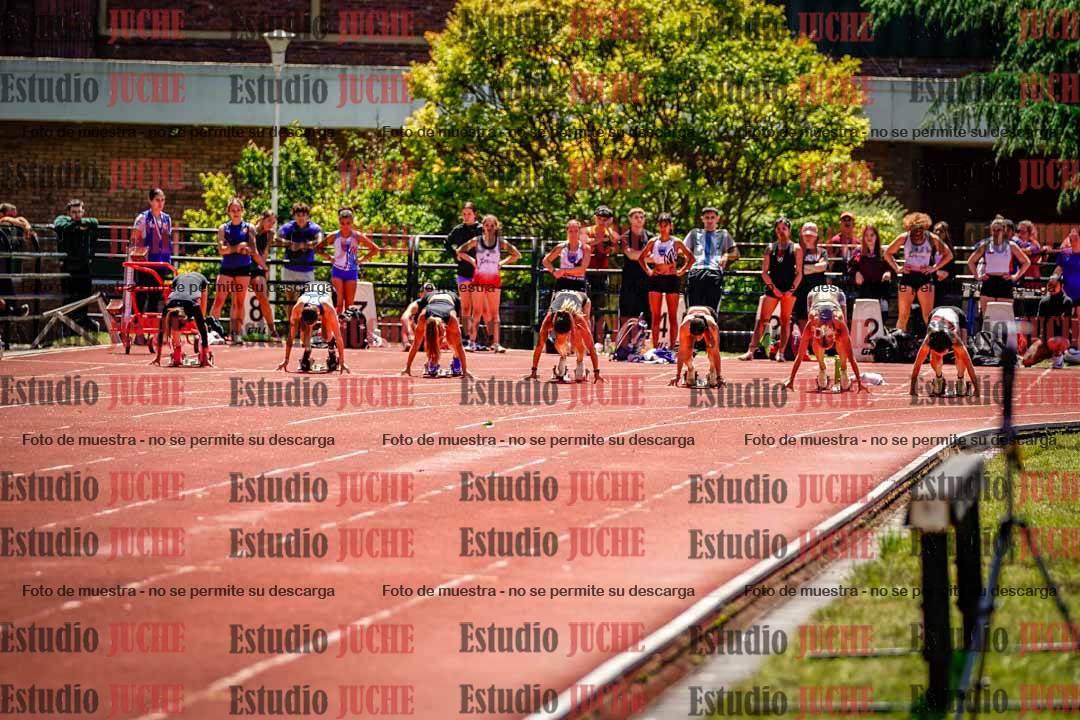Fotos de los 100 m llanos de mujeres