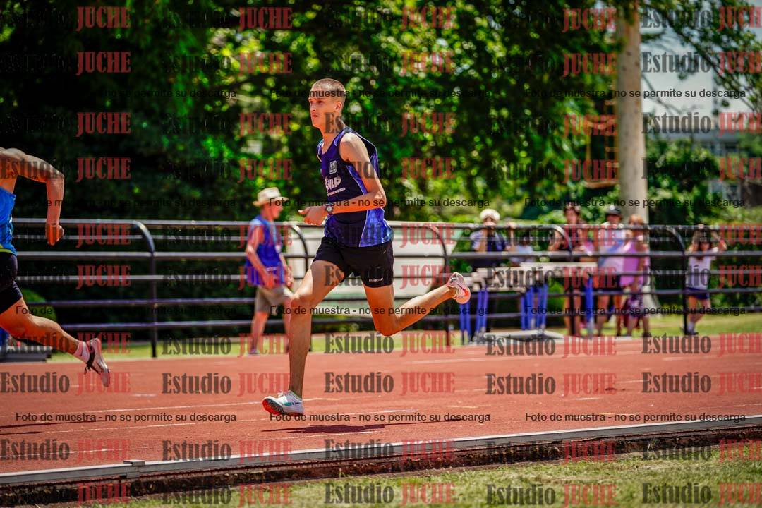 Fotos de los 100 m llanos de varones