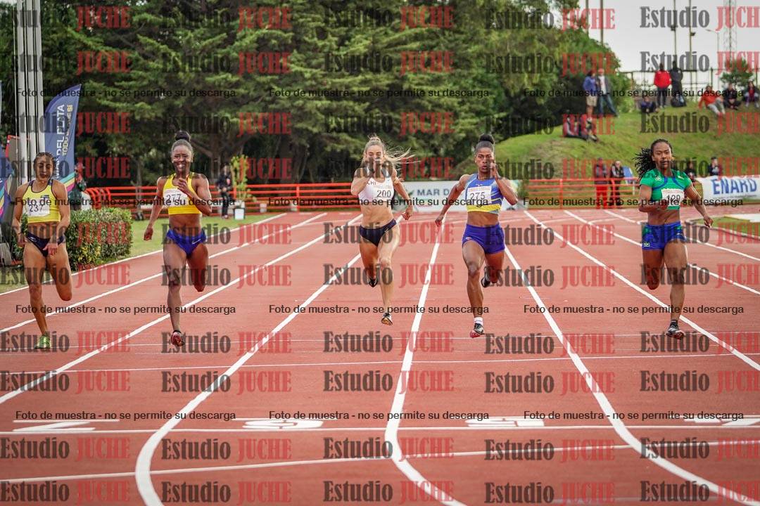 Fotos de los 200 m llanos de mujeres - FINAL