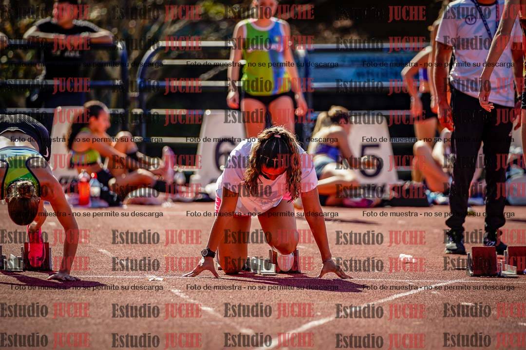 Fotos de los 100 m llanos de mujeres