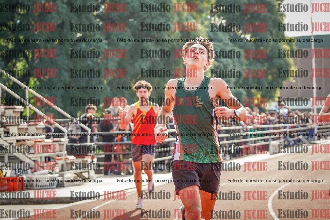 Fotos de los 200 m llanos de varones