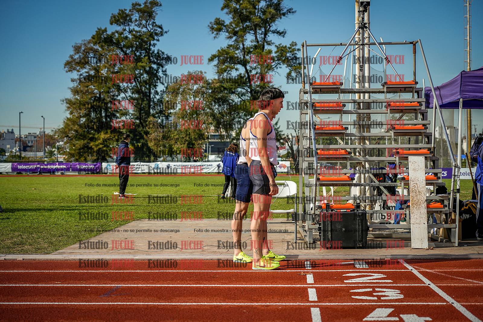 Fotos de los 800 m de varones