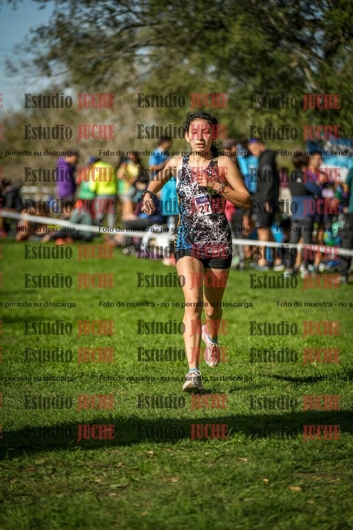 Fotos de la llegada del cross de 3000 m