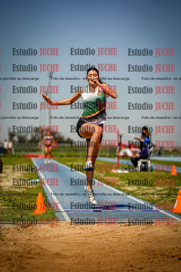 Fotos del salto en largo de mujeres - heptatlón 5