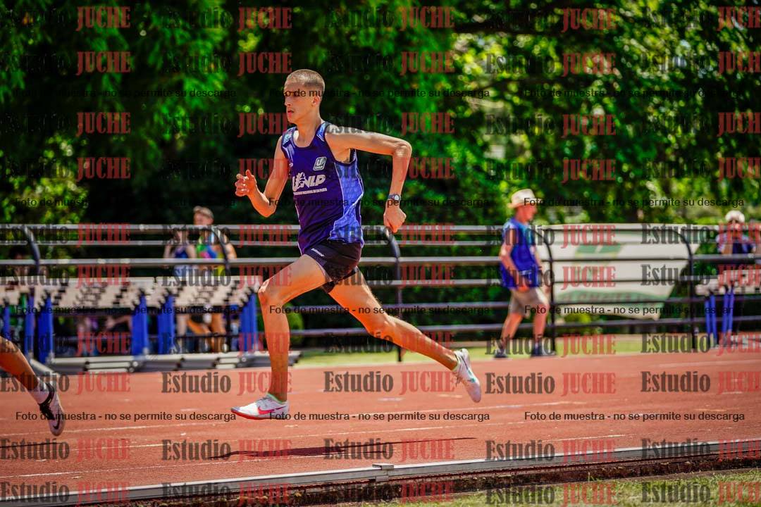 Fotos de los 100 m llanos de varones