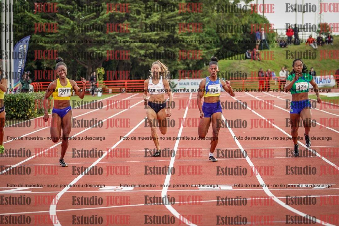 Fotos de los 200 m llanos de mujeres - FINAL