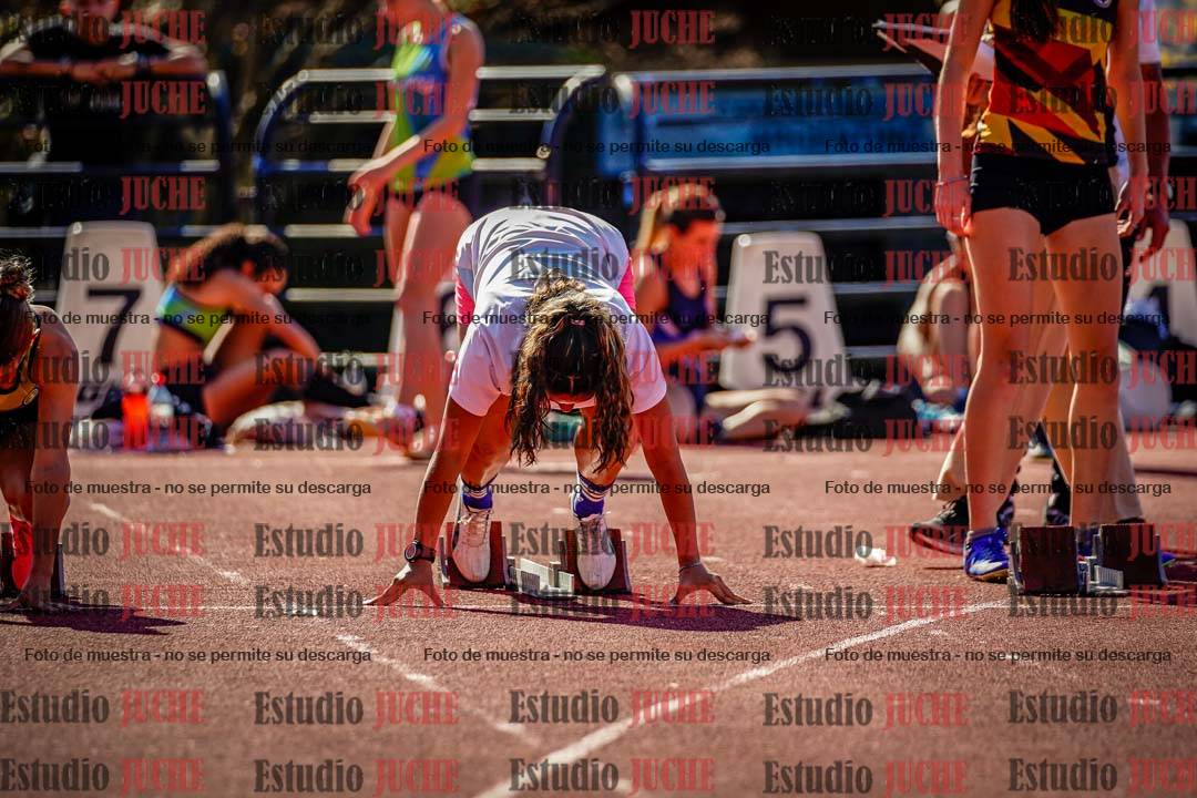 Fotos de los 100 m llanos de mujeres