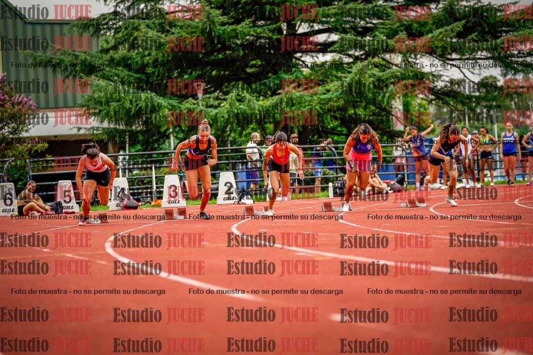 Fotos de los 100 m llanos de mujeres