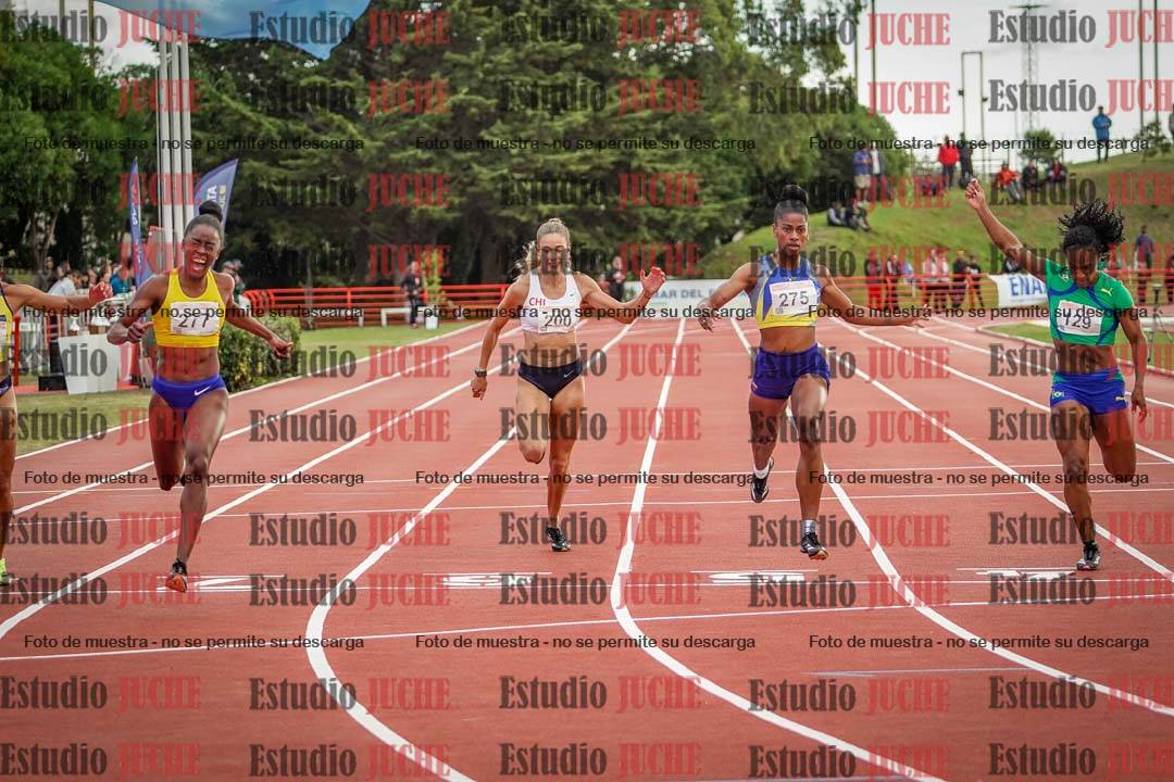 Fotos de los 200 m llanos de mujeres - FINAL