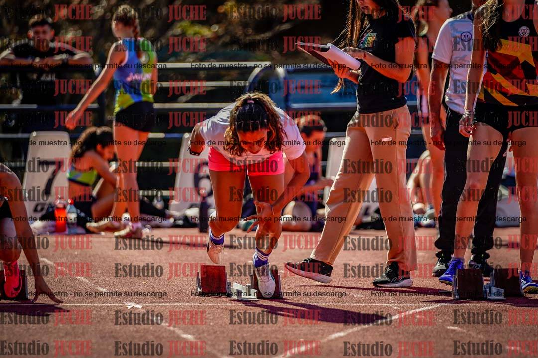 Fotos de los 100 m llanos de mujeres