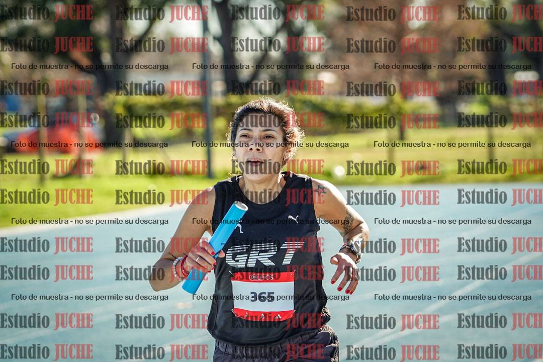 Fotos durante los relevos