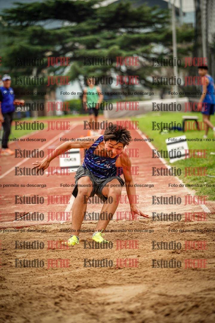 Fotos del salto triple de varones