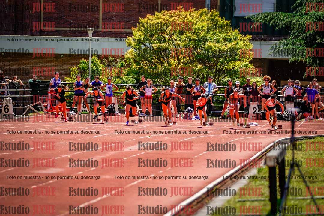 Fotos de los 100 m llanos de mujeres