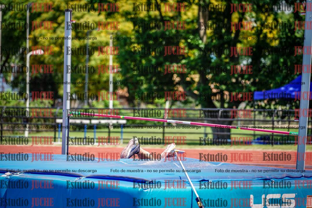 Fotos del salto en alto de varones