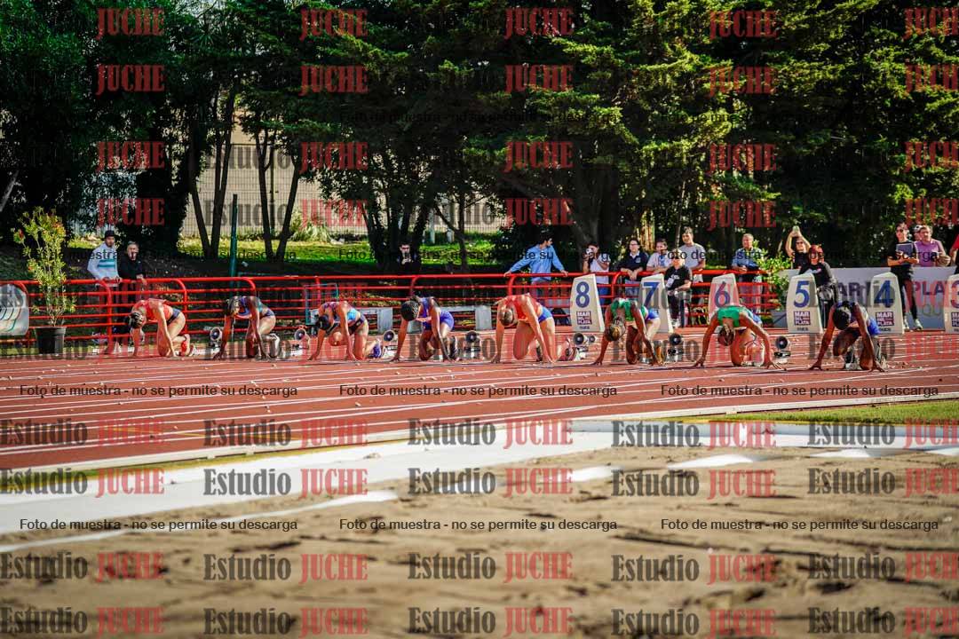 Fotos de los 100 m de mujeres - FINAL