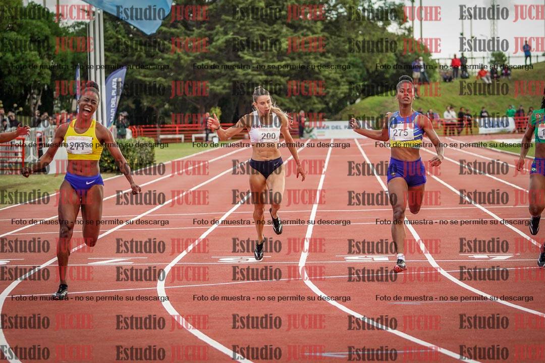 Fotos de los 200 m llanos de mujeres - FINAL