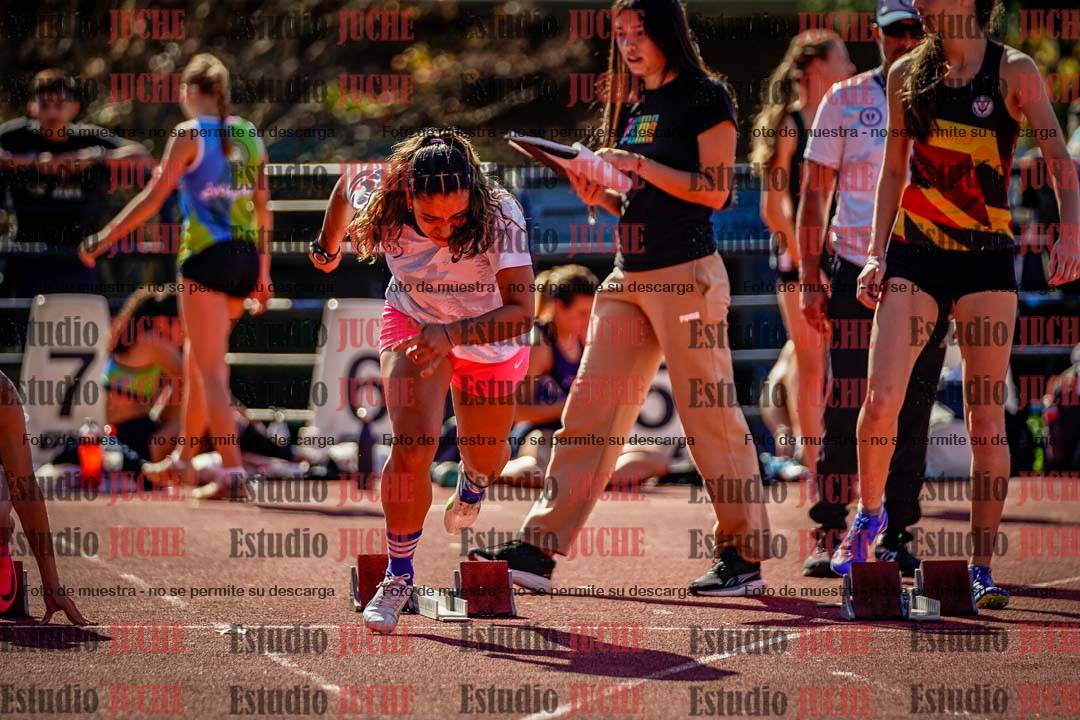 Fotos de los 100 m llanos de mujeres