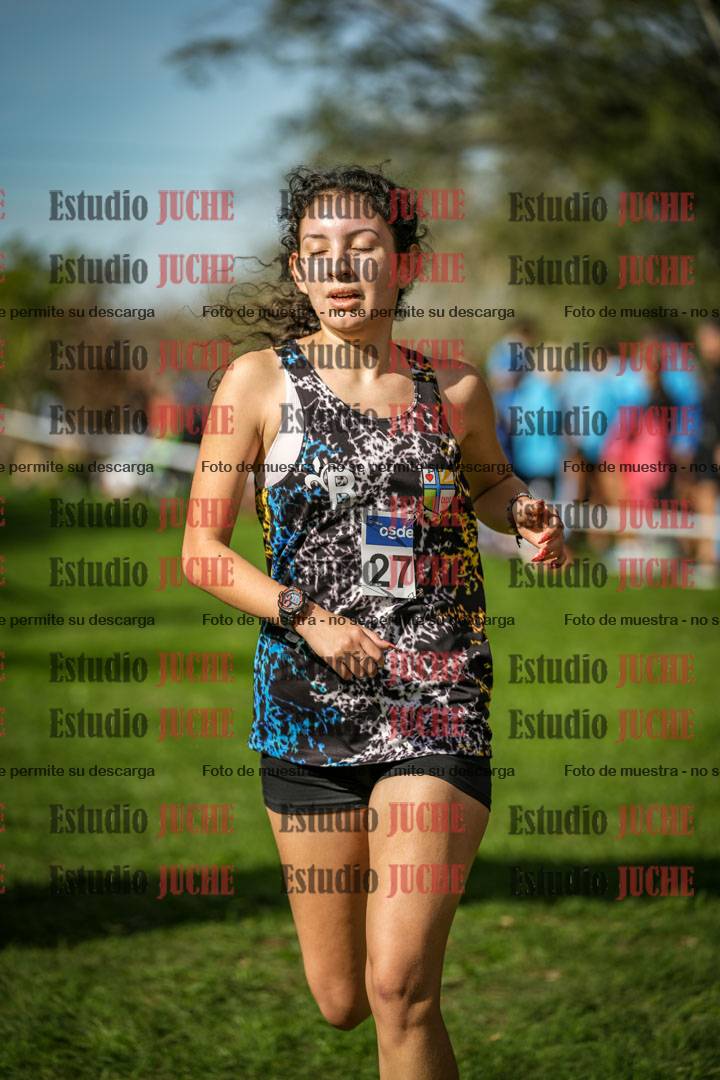 Fotos de la llegada del cross de 3000 m