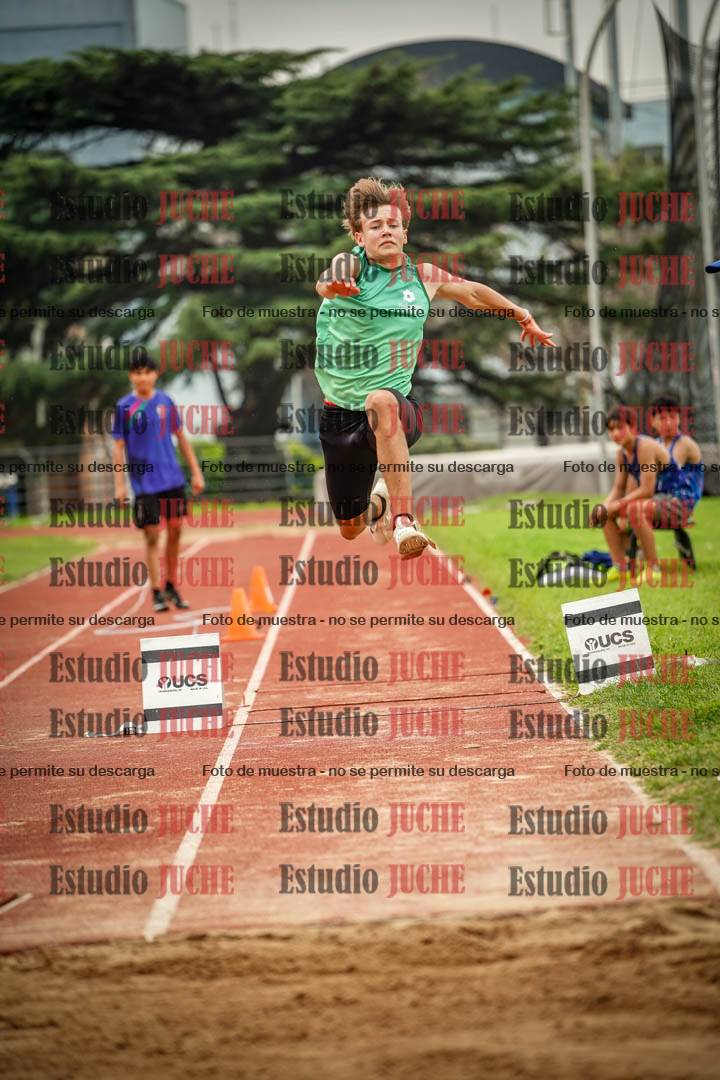 Fotos del salto triple de varones