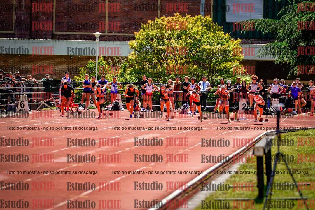 Fotos de los 100 m llanos de mujeres